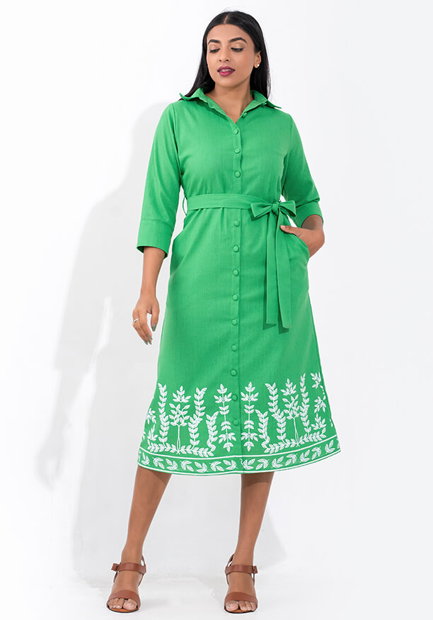 REMY GREEN DRESS